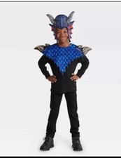 Hyde and Eek Kids Dragon Warrior costume -mask and cape child Halloween