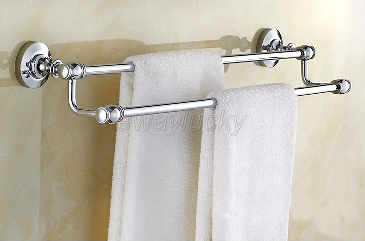 Rack Holder Double Towel Bar