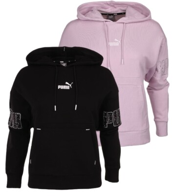 PUMA Damen Kapuzenpullover Power Colorblock Stardust Hoodie Training Fitness