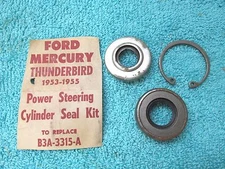 1953-55 FORD MERCURY THUNDERBIRD POWER STEERING CYLINDER SEAL KIT  NOS FORD 1216