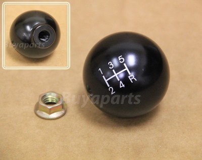 JDM Black aluminum ball style 5 speed Shift KNOB for 1990-1993 Acura Integra DA
