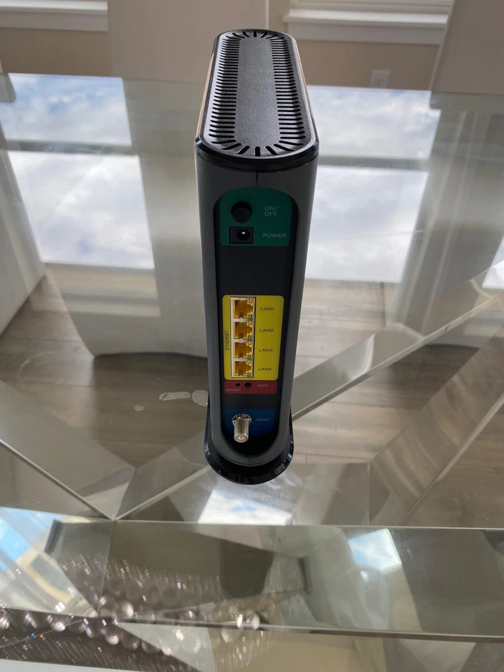 Motorola MG7700 Modem AC1900 WIFI Router Combo - Modem and Power Supply No Box - Image 3 of 4