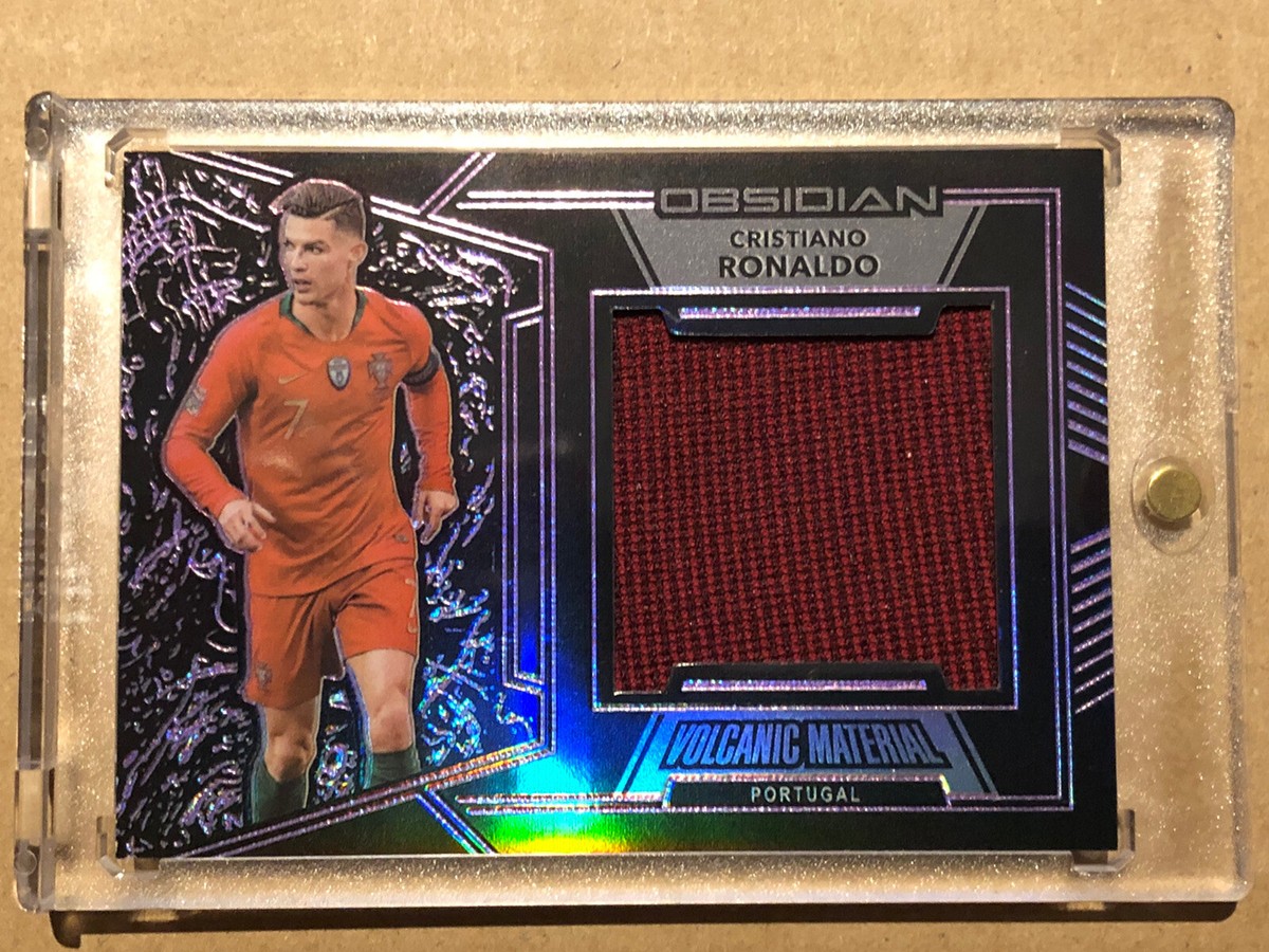 2019-20 Panini - Obsidian Soccer - Cristiano Ronaldo - Volcanic 