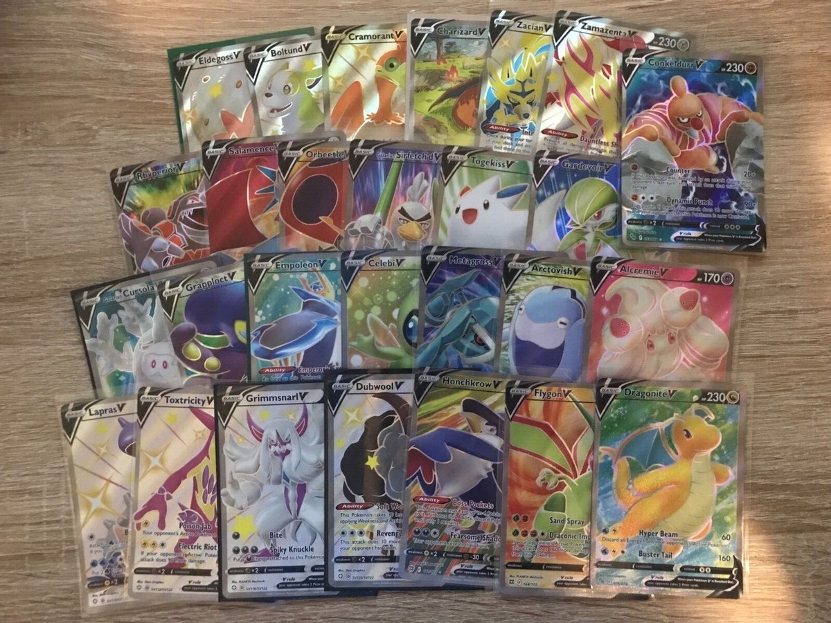 Pokemon TCG V Full Art cards - Sword & Shield Era - All sets. You Pick -  NM/M | eBay