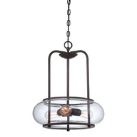 Elstead Trilogy HäNgeleuchte E27 3-Fach Alte Bronze