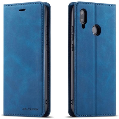 Hülle, Handyhülle, Huawei P20 Lite, Ledertasche, Flip, Kartenfach, Ständer, S...