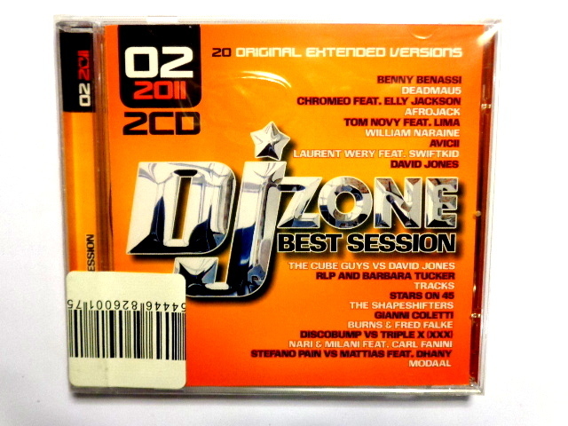 DJ ZONE 02  2011 - BEST SESSION - 20  EXTENDED VERSIONS - 2 CD NUOVO E SIGILLATO