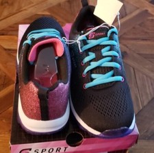 Skechers S sport Girls Sneakers Size 3 New