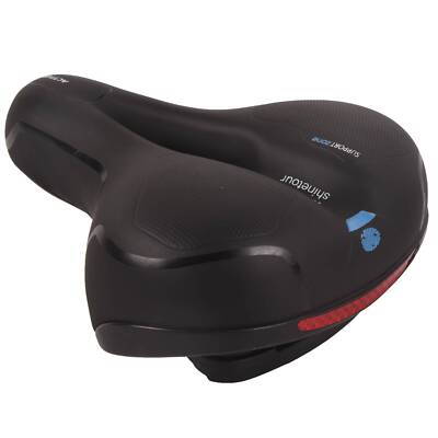 Extra Wide Big Bum Bike Cycling Pad Comfort Bicycle Seat Air Cushion Pad 