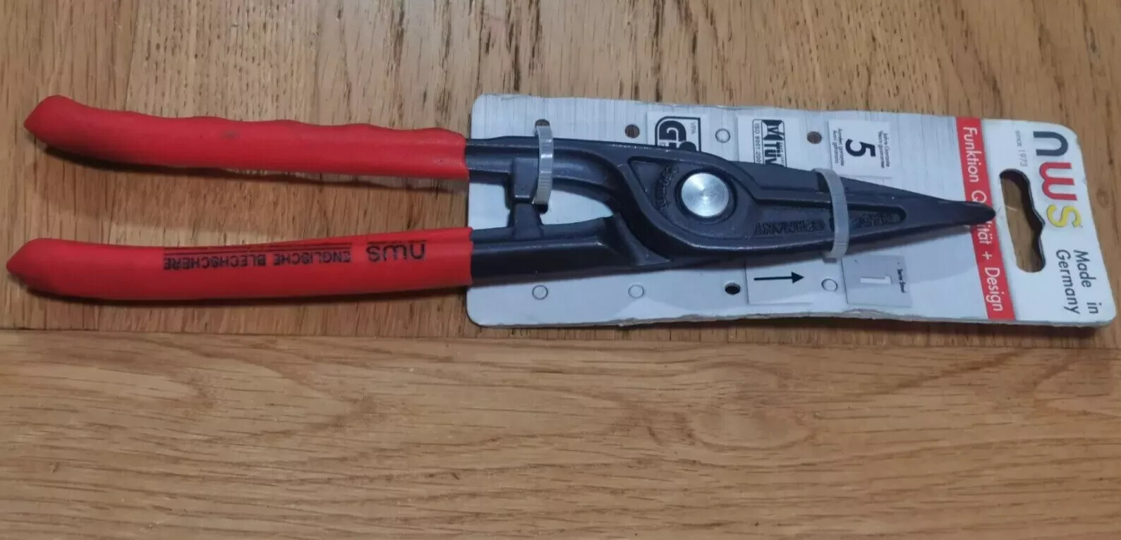 NWS Gilbow Tin Snips 078-12-250-SB 10"" Straight Cut Aviation Pliers