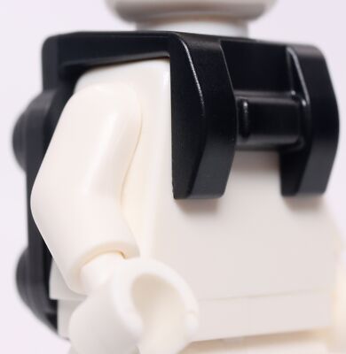 Lego Castle Minifig Armor Neck Bracket with 4 Back Studs and Front Harness