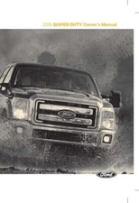 2016 Ford F- Super Duty Owners Manual User Guide