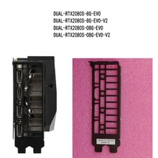 FOR ASUS DUAL-RTX2080S-8G-EVO-V2 IO I/O SHIELD Back Plate DUAL-RTX2080S-8G-EVO