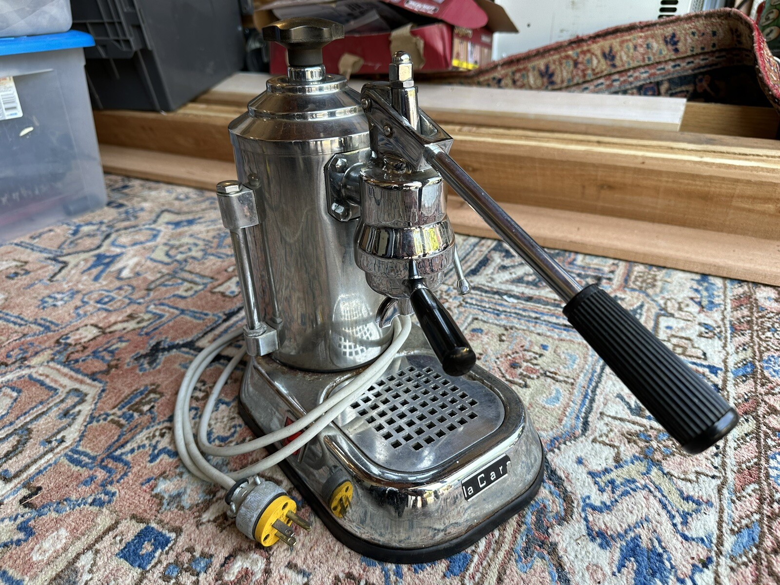 Vintage La Graziella ("La Cara") Lever Espresso Machine La Pavoni eBay