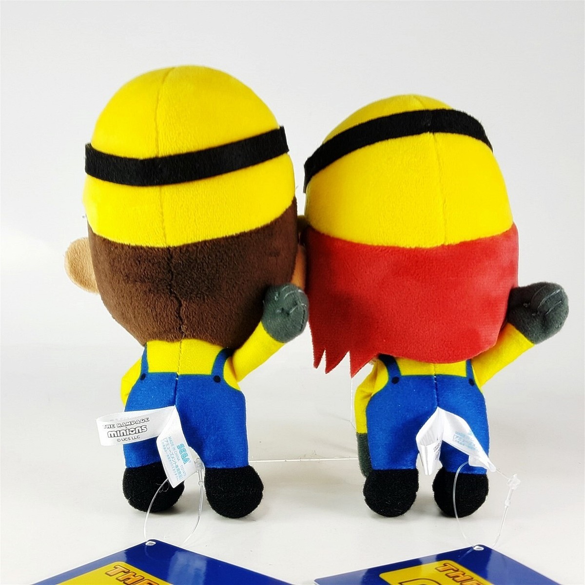 The Rampage x Minions Plush Doll Stuffed set Likiya & Takuma