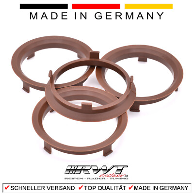 4 Zentrierringe 70,1 x 63,4 z.B für AEZ Dezent Dotz Enzo FORD VOLVO JAGUAR (#36)