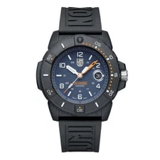 New Luminox Navy Seal 3602 CARBONOX Blue Dial Rubber Band Men Watch XS.3602.NSF