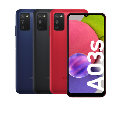 Samsung Galaxy A03s DualSIM 32GB/3GB schwarz blau 4G NFC entsperrt Android Handy