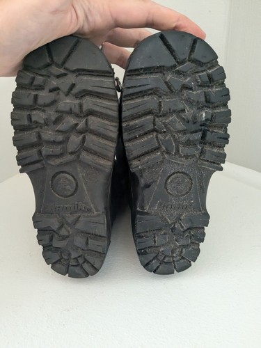Kamik Size 12 Boy Girl Unisex Cold Weather Snow Boot Black Blue Lined - Picture 4 of 5