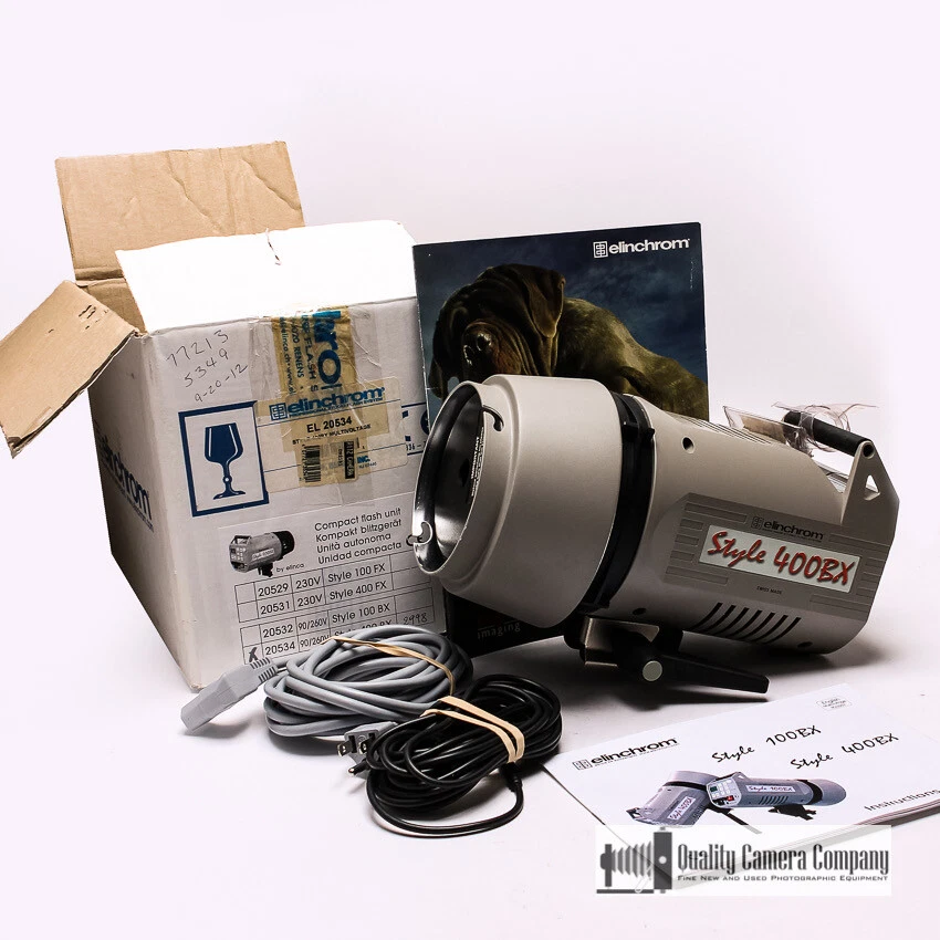 Elinchrom style 400fx deals