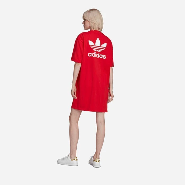 Adidas originals adicolor big trefoil cheap tee dress