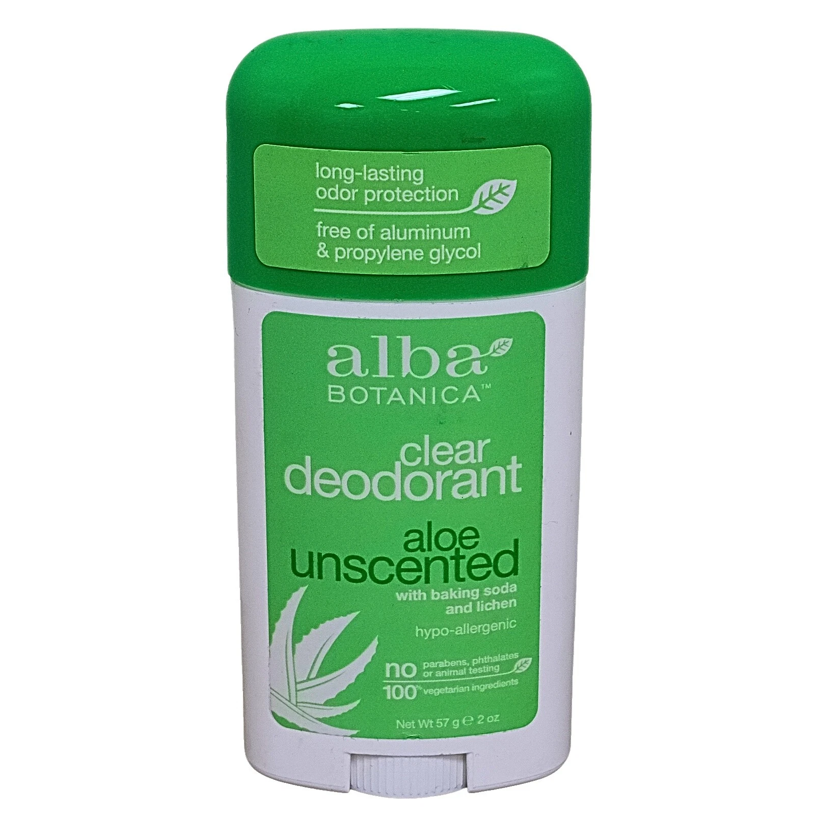 Alba Botanica Solid Unscented Deodorants & Antiperspirants