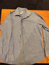 Lacoste Men's Long Sleeve Oxford Button Down Shirt Size 42