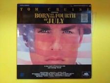 BORN ON THE FOURTH OF JULY Tom Cruise 1989 MCA Universal R LASERDISC