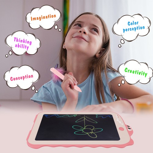 LCD Writing Tablet for Kids, Colorful Toddlers Toys Drawing Board - Picture 8 of 14