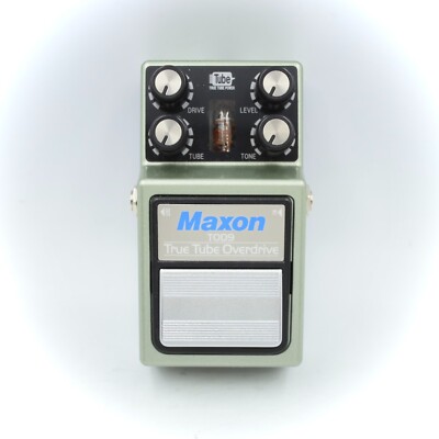 MAXON TOD-9 TOD9 True Tube Overdrive With Power Supply Made