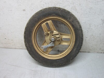 1985-86 Honda TG50 Gyro Front Wheel with Brake and Axle