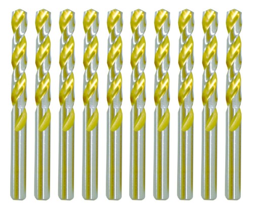 Broca HSS 1/16"-1/2" Jobber Titanio Nitrurado Taladro Giratorio Acero Metal Hierro - Imagen 2 de 38
