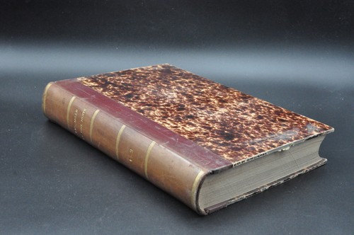Ancien Livre Relié Cuir Léon XIII Et Le Vatican Par Louis Teste (1880)