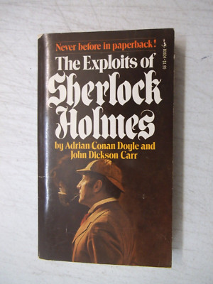 THE EXPLOITS OF SHERLOCK HOLMES BY ADRIAN CONAN DOYLE JOHN DICKSON CAR PAPERBACK
