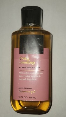 BATH & BODY WORKS COZY EVENING SHOWER GEL 10 FL OZ