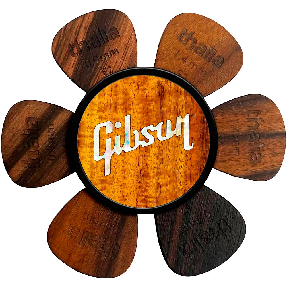Thalia x Gibson Pick Puck Pick Holder Koa W Pearl Logo 4790₽
