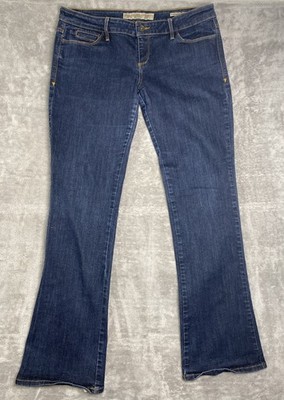 Guess Los Angeles 1981 Jeans Womens Tag 32 ACT 34x31 Blue Boot Ultra Low Rise