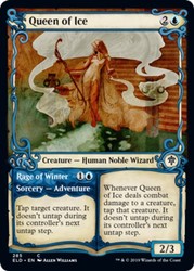 Queen of Ice (Showcase) 285 Throne of Eldraine