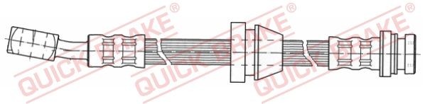 Quick Brake Bremsschlauch 58.919 FüR Chevrolet Daewoo-image