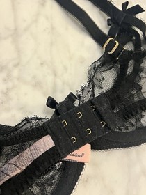 Agent Provocateur Black Lace Willa bra