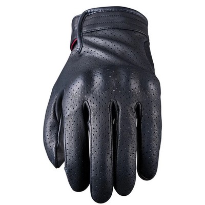 Motorradhandschuhe Damen Five Mustang Evo Woman L Sommer Ziegenleder perforiert CE schwarz Neu