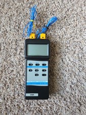 Traceable 4137 Thermocouple Thermometer,2 Input,Type K