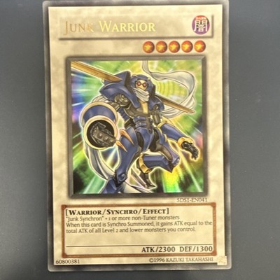 Yu-Gi-Oh! Junk Warrior 5DS1 Holo Synchro Konami 5DS1-EN041 2300 ATK 1300 DEF En 