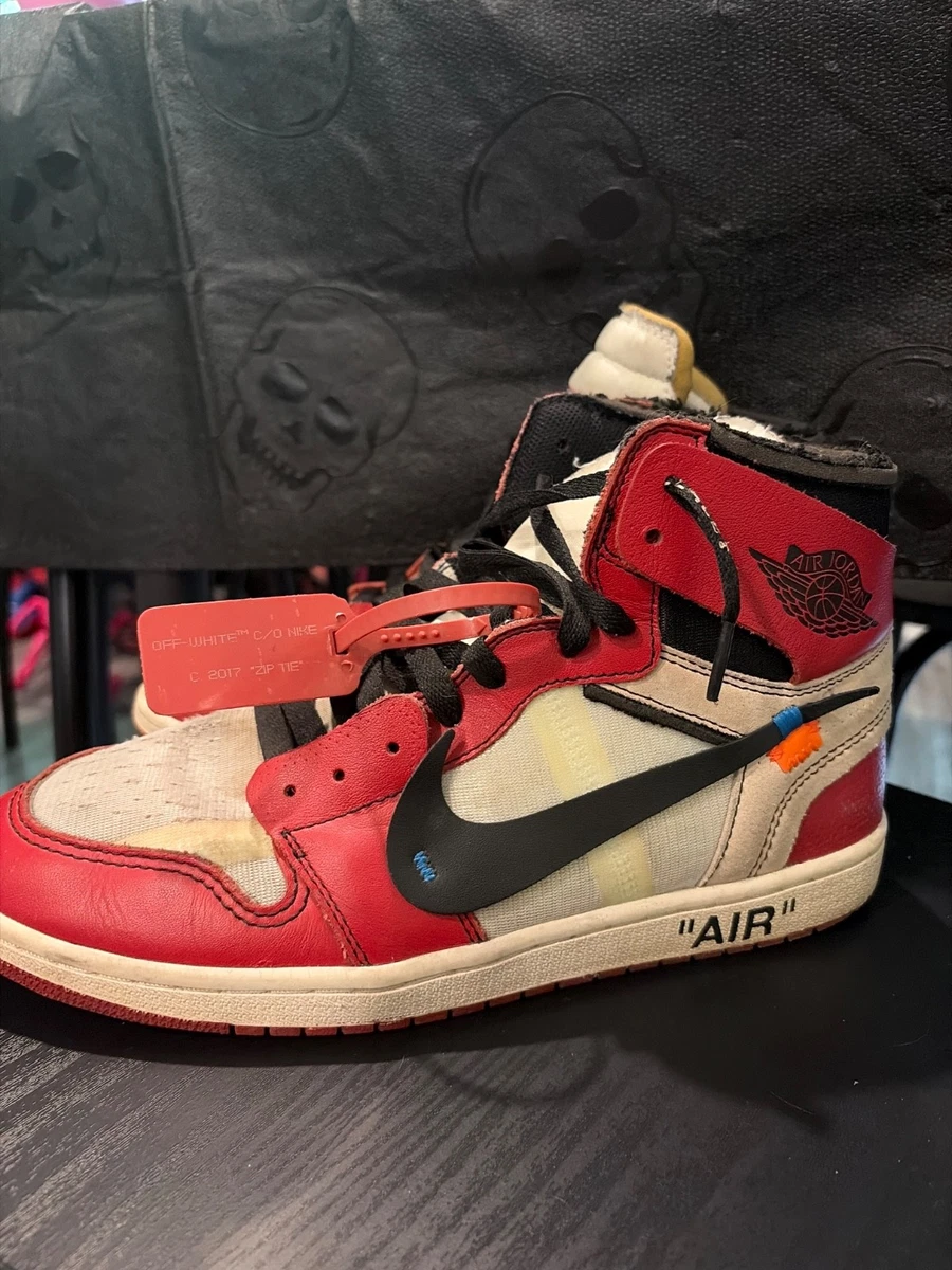 Off-White × Nike Air Jordan 1 High 28cm Las mejores ofertas en Jordan 1 Retro OG x Off-White High White | eBay