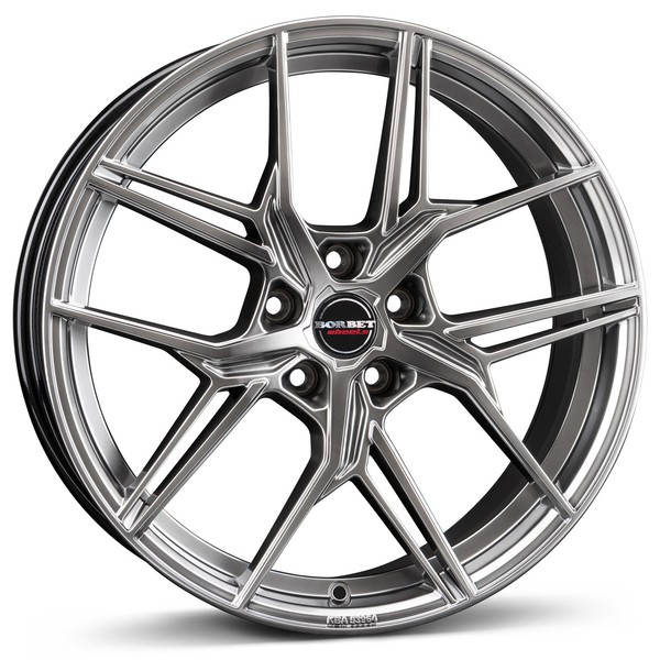 Borbet Felgen Qx 8.0X19 ET40 5X112 Swsil FüR Bmw 1 2 Ix1 Ix2 X1 X2-image