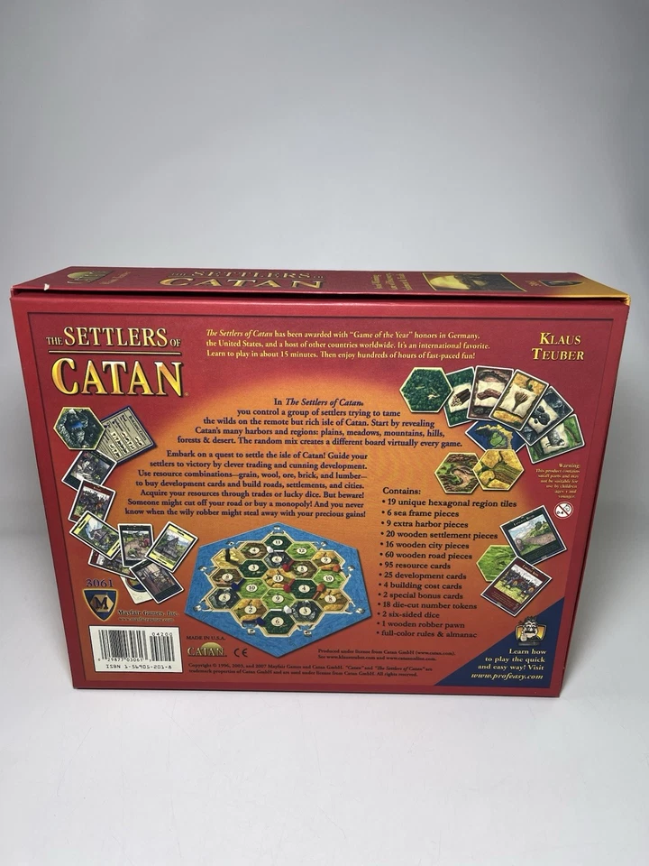 New Mayfair Games The Settlers of Catan Game Board - New Open Box - Image 3 of 4