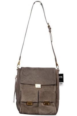 Coccinelle Handtasche Damen Umhängetasche Bag Damentasche Leder Grau #dvvl480