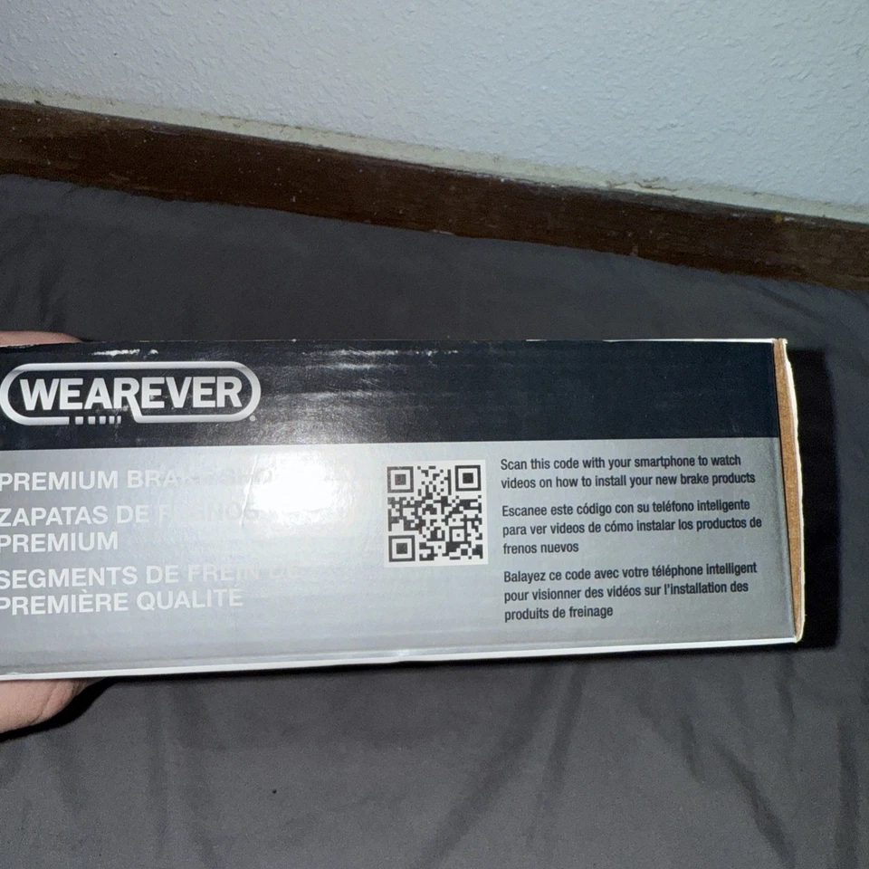 Zapatillas de freno Rr nuevas Carquest Wearever S600 1986-1995 Suzuki Samurai Foto 4 de 4