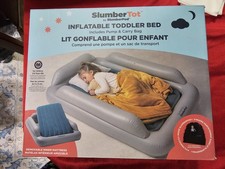 SlymberTot by SlumberPod Inflatable Toddler Travel Bed with Mattress New In Box