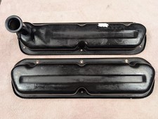 1994-1995 Ford Mustang Gt Sn95 5.0l 302 Sbf Oem Valve Covers Steel Factory Black